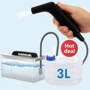 Essential Bundle – Portable Bidet + 3L Collapsible Bottle